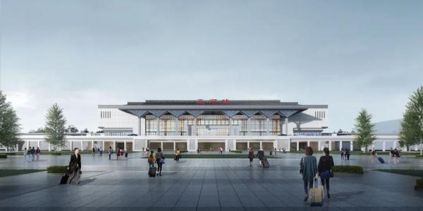 安徽两座新建高铁站,封顶! 安徽两座新建高铁站,封顶!