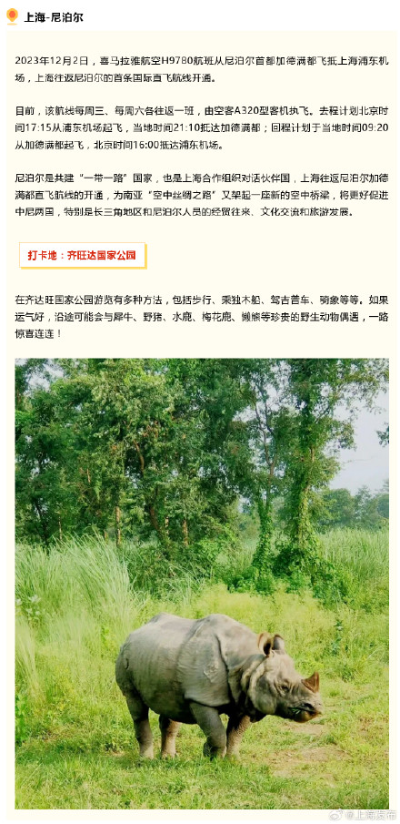 上海飞往这些地方有直飞航线啦！附“出入境专栏”在线预约操作指南