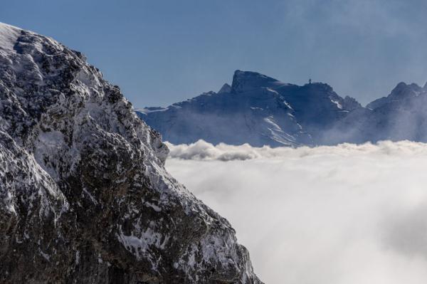 云端的皮拉图斯山