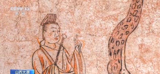 古人也会“剪刀手”?!郭行墓壁画首次对外展出 古人也会“剪刀手”?!郭行墓壁画首次对外展出