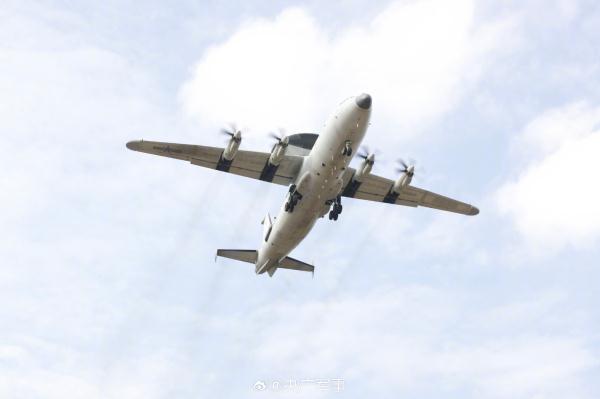 海军航空兵高强度预警探测训练 海军航空兵高强度预警探测训练