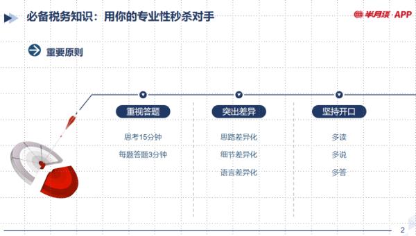 税务岗位面试备战5大要点