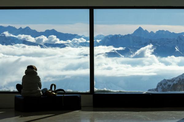 云端的皮拉图斯山