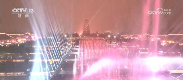 中央广播电视总台《2024年春节联欢晚会》四地分会场与主会场首次进行整体合练