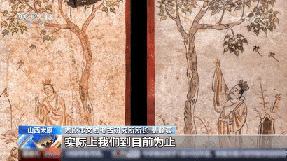 首次展出!唐代壁画发现神秘“剪刀手”! 首次展出!唐代壁画发现神秘“剪刀手”!