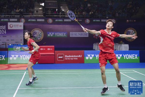 印度羽毛球公开赛：蒋振邦/魏雅欣获混双亚军