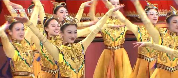 中央广播电视总台《2024年春节联欢晚会》四地分会场与主会场首次进行整体合练