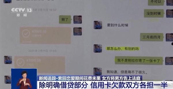 恋爱期间的资金往来该怎么算?法官这样建议 恋爱期间的资金往来该怎么算?法官这样建议