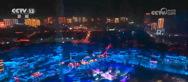 中央广播电视总台《2024年春节联欢晚会》四地分会场与主会场首次进行整体合练