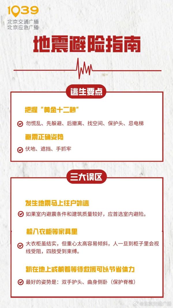 新疆凌晨突发7.1级地震，余震不断！这份避险指南请收藏→