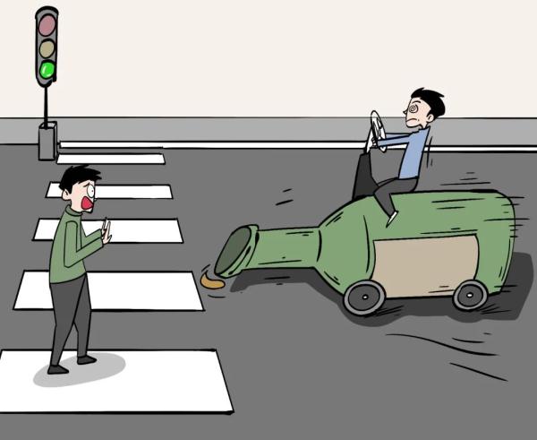 女子深夜开车撞向大货车，原因竟是……