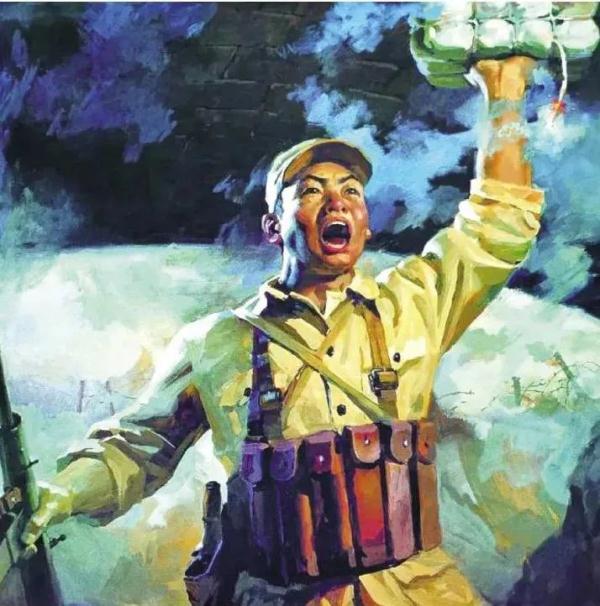 我们连队的传家宝 | 这面战旗的故事,要从七十多年前的一场攻坚战讲起 我们连队的传家宝 | 这面战旗的故事,要从七十多年前的一场攻坚战讲起