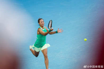 郑钦文首进澳网4强