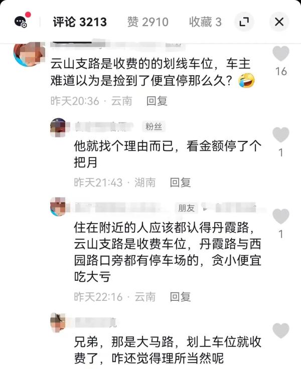 路边停车5次，收费2712元......网友吵翻了