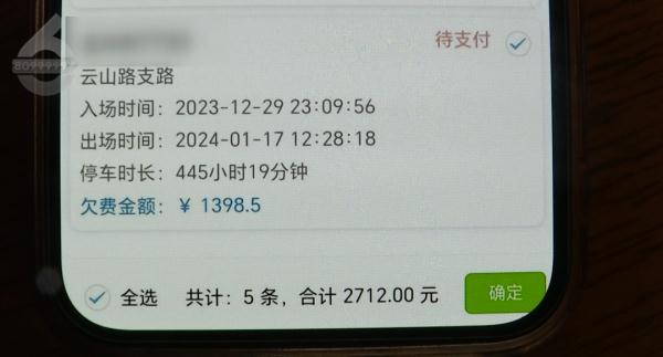路边停车5次，收费2712元......网友吵翻了