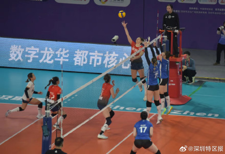 深圳中塞女排憾负辽宁
