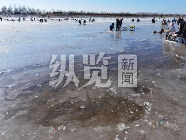 很危险！紧急提醒：滹沱河滑“野冰”不可取