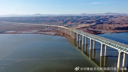 三门峡：寒冬腊月，黄河美翻了天