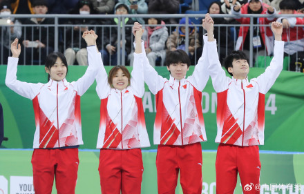 冬青奥会短道速滑小将展现青春力量