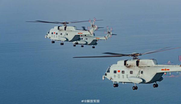 超震撼！舰载直升机大片上新