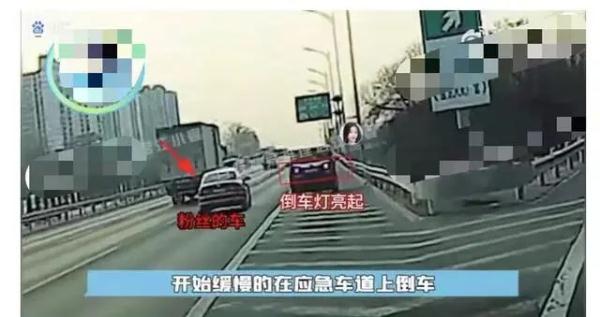 女星虞书欣司机被曝高速上倒车，刚刚，警方通报！