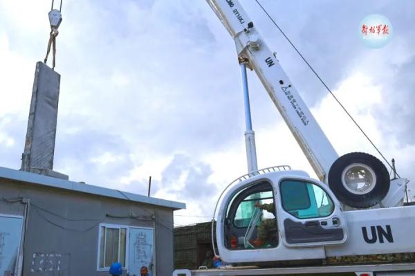 “中国蓝盔”再获好评! “中国蓝盔”再获好评!