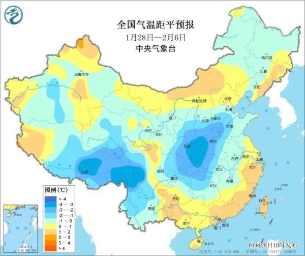 春节前大范围雨雪冰冻来袭，10省将有暴雪或大暴雪