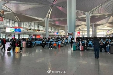 春运期间太原铁路部门安排临客64对 为历年最高