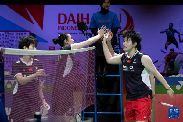 羽毛球——印尼大师赛：刘圣书/谭宁女双夺冠