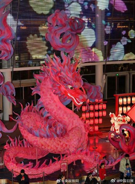 年味气氛组上线！今年春节你家乡的龙出没了吗