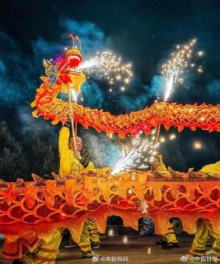 年味气氛组上线！今年春节你家乡的龙出没了吗