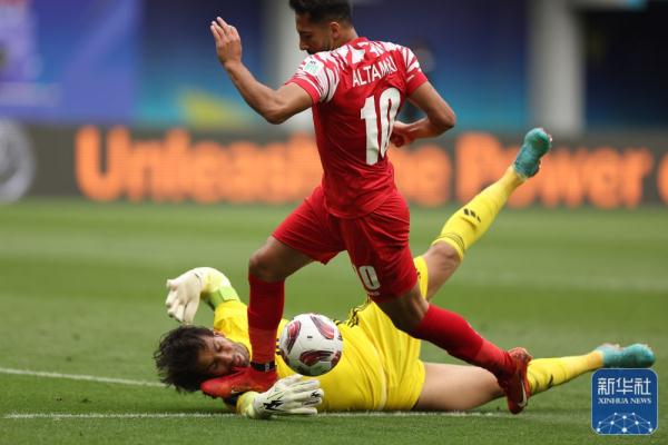 亚洲杯|约旦队晋级八强 亚洲杯|约旦队晋级八强