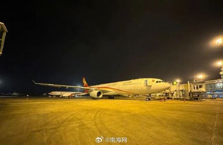 首次通航中东地区!海口⇌阿布扎比航线开通 首次通航中东地区!海口⇌阿布扎比航线开通