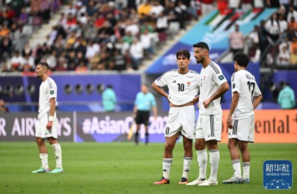 亚洲杯|约旦队晋级八强 亚洲杯|约旦队晋级八强