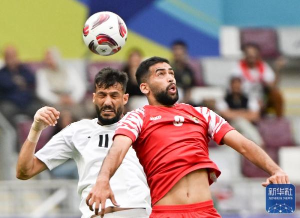 亚洲杯|约旦队晋级八强 亚洲杯|约旦队晋级八强