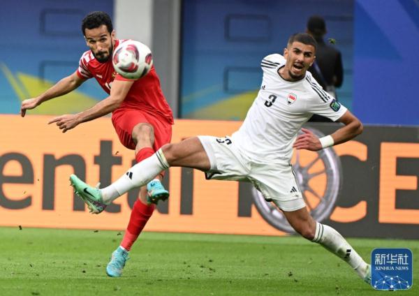 亚洲杯|约旦队晋级八强 亚洲杯|约旦队晋级八强