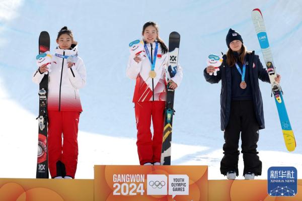 冬青奥会｜刘奕杉、陈紫菡分获自由式滑雪女子U型场地技巧冠亚军