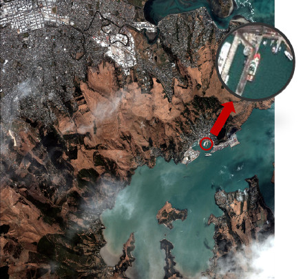 珞珈三号01星首次抓拍国产破冰船 珞珈三号01星首次抓拍国产破冰船