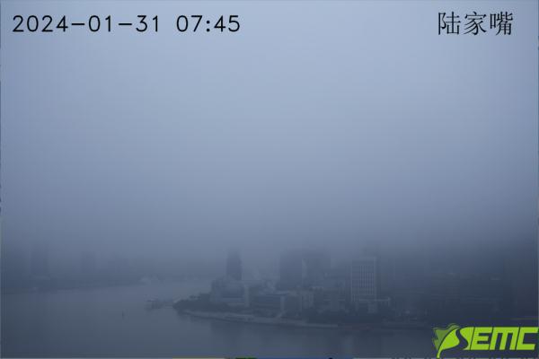 一片白茫茫，上海今晨几乎“看不见”！中央气象台震惊：这种预报图头一次见