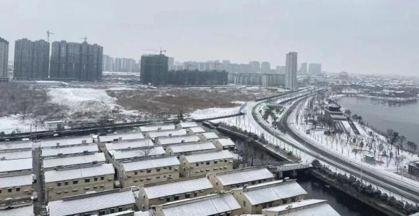 合肥这里下雪了！鹅毛大雪！安徽将迎大雪、暴雪