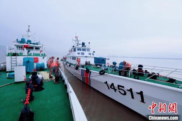 新年开训 福州海警海上训练忙