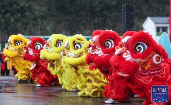 美丽乡村开启新春年俗文化节