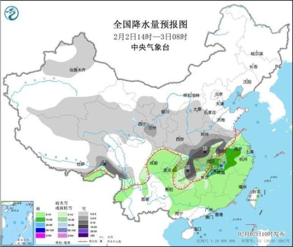 2024春运专报:中东部雨雪冰冻天气继续 3至5日将迎降雪最强时段 2024春运专报:中东部雨雪冰冻天气继续 3至5日将迎降雪最强时段