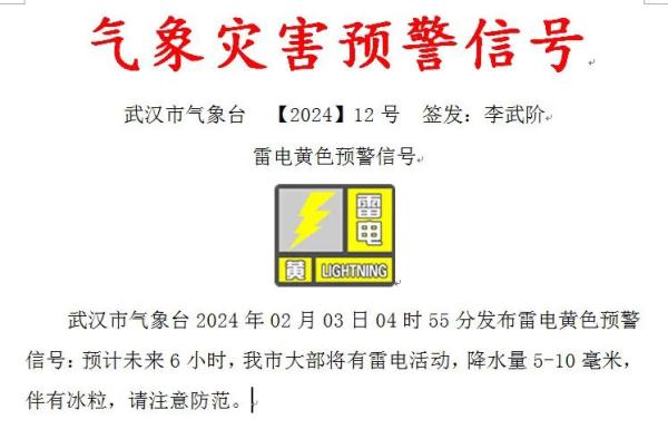 大暴雪马上到武汉！