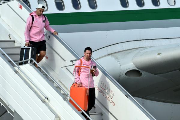 梅西抵港 迈阿密国际将进行表演赛