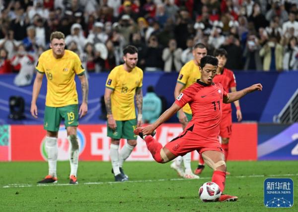 亚洲杯｜韩国队晋级四强