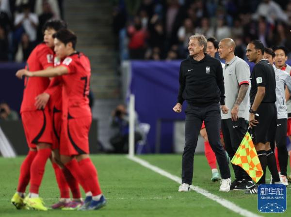 亚洲杯｜韩国队晋级四强