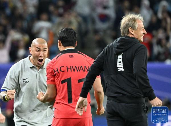 亚洲杯｜韩国队晋级四强