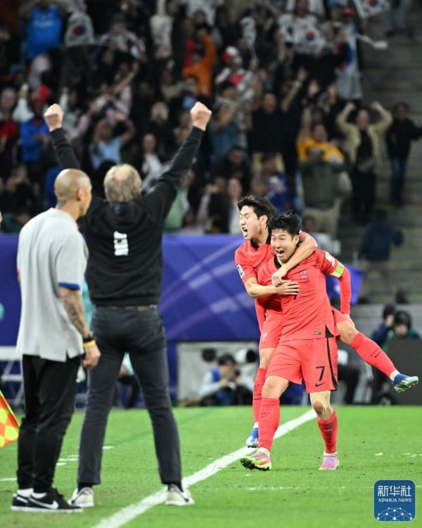 亚洲杯｜韩国队晋级四强