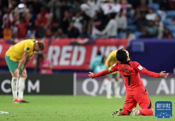 亚洲杯｜韩国队晋级四强